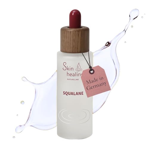 Pinsky & Sons Gesichtsöl Squalane Parfümfreie Naturkosmetik aus Bio-Zuckerrohr 30ml Pflegeöl für Damen & Herren Leicht & glättend Nicht komedogen vegan