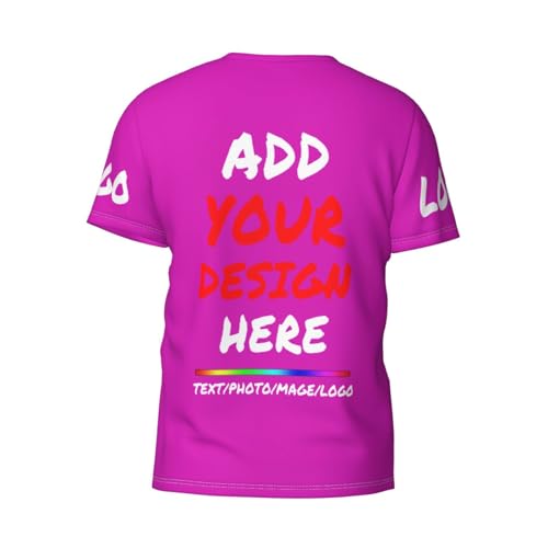 Personalized Image Text Logo | Design Your Own Customized Shirts | Digital Printing | Custom T-Shirt3