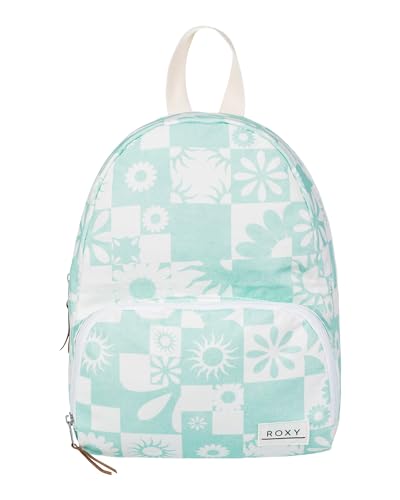 Image of Roxy Women's Always Core Backpack | Travel | Everyday Carry | Beach | Polyester | 8L Capacity - Beach Glass Beach Bum Check