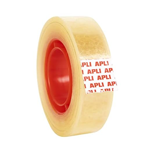 Apli 11329 - Cinta Adhesiva Celo Transparente 15 Mm X 33 M