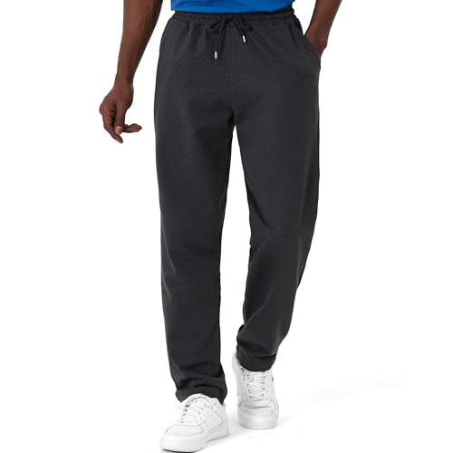 ROSS CAMP Pantalon de Sport Homme - Pantalons de Jogging Hommes - Sport Hommes Longs Coton, Loisirs Pantalon d'entraînement, Survêtement Joggers Moderne...
