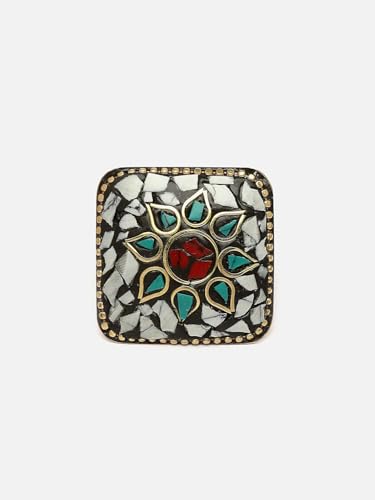 Juego de joyas DMZ-1000 de latón con piedras engastadas talla S 3