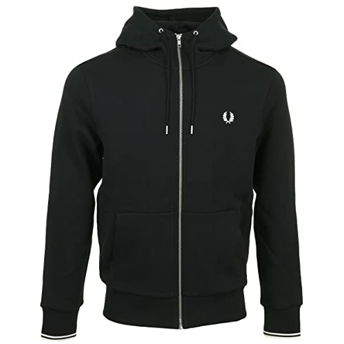 Fred Perry Hooded Zip Through Sweatshirt, Sportjackett - XL