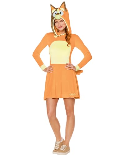 Costume Chilli Bluey adulte sous licence officielle pour fêtes