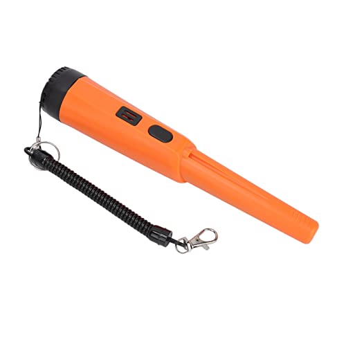 Detector de metal portátil, scanner de metal fechado à prova d'água portátil de 5 cm com tampa de c