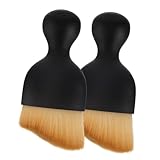 UPKOCH 2個楽器洗浄用ブラシ ギター バイオリン ピアノ 管楽器などのメンテナンスに 高密ソフト毛で優しく清掃 収納便利なコンパクト設計