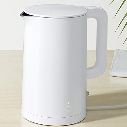 Tetera eléctrica de acero inoxidable de doble capa miniatura 3