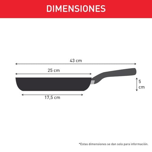 Miniatura 2 de Tefal Duetto - Sartén 24 cm, Acero inoxidable