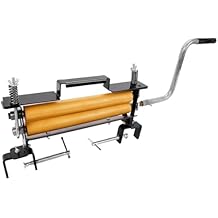 Hand-Crank Clothes Wringer - Solid Wood Tan Rollers, Removes 95% Water, Portable Laundry Dehydrator for Efficient Water Removal