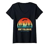 Photo Gallery donna divertente skydiver tees - non seguirmi i do stupid things maglietta con collo a v Photo Gallery donna divertente skydiver tees - non seguirmi i do stupid things maglietta con collo a v