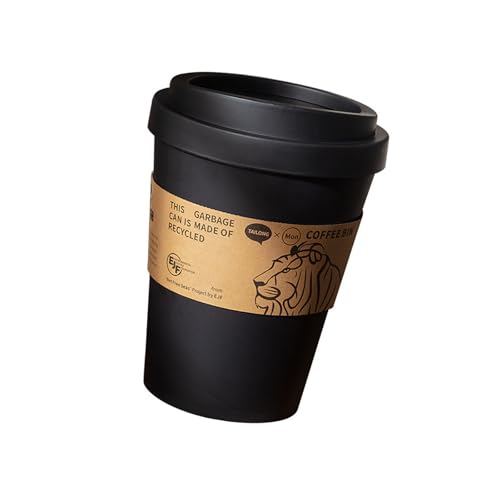Contenedor de basura con diseño de taza creativa