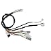 FLYPIG Wire Loom Harness Wiring Assembly for Yamaha PW50 PW 50