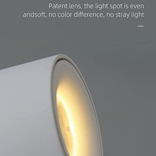 Aplique de pared ajustable de 7W para iluminar tu dormitorio o pasillo en color blanco 5