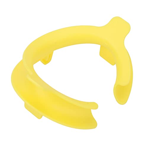 Ouvre-bouche, écarteur de joue en plastique ergonomique pour clinique Jaune Cover