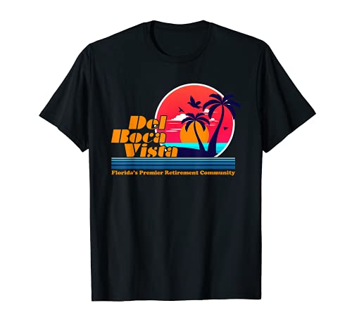 Del Boca Vista Retirement Community Funny Novelty Design T-Shirt