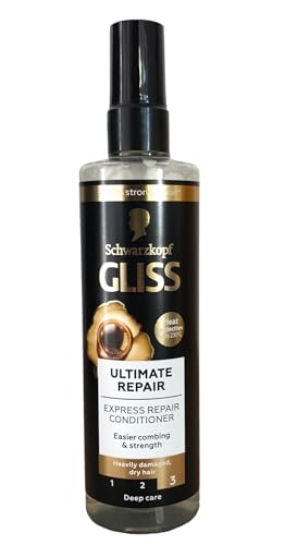 Gliss Spray Conditioner Express Ultimate Repair- 200ml- für stark geschädigtes Haar - Schwarzkopf