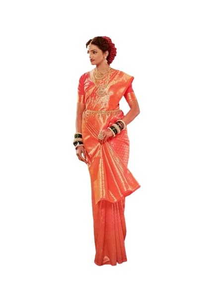 GENERICADHUNIK FASHION Women's Silk Blend Saree