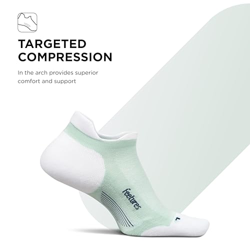 Image of Feetures Elite Golf Max Cushion Tab Ankle Socks - Sport Sock with Targeted Compression