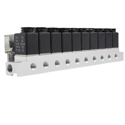 Électrovanne pneumatique 2V025-10F DC12V normalement fermée pour air comprimé - 2