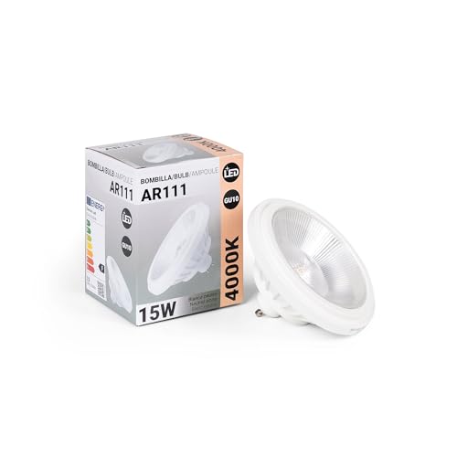 B·LED BARCELONA LED - Bombilla LED AR111 GU10-15W - CRI 85 - Blanco Neutro