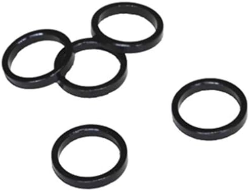 VWP Top steering 5mm 1 Inch Aluminum Black 5 Pieces