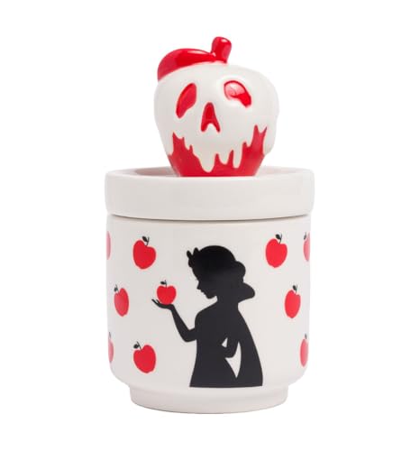 Half Moon Bay Bandeja de baratijas Blancanieves | Decoración y regalos para el hogar de Disney | Plato y caja de joyería | Regalos para mujeres