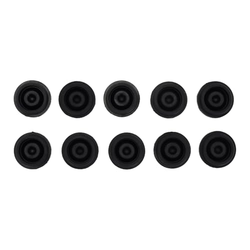 Molloparts 10pcs Wheel Rubber Grease Plugs Hub Dust Cap Compatible with Dexter EZ Lube Trailer Camper Axle