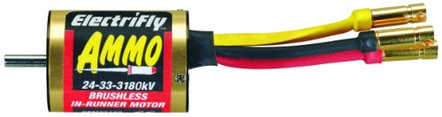 Great Planes Ammo 24-33-3180Kv Brushless Inrunner Motor