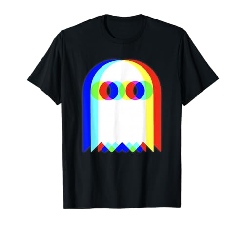 Vaporwave Ghost Retro Halloween Techno EDM psychédélique T-Shirt