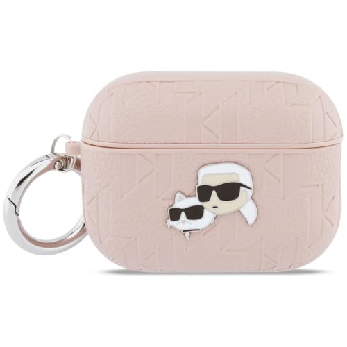 Coque AirPods Pro 3 Karl Lagerfeld évitez les rayures avec l'étui rose