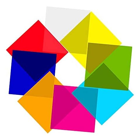 AIEX Feuilles de Cellophane Colorées 120 Pièces Cover