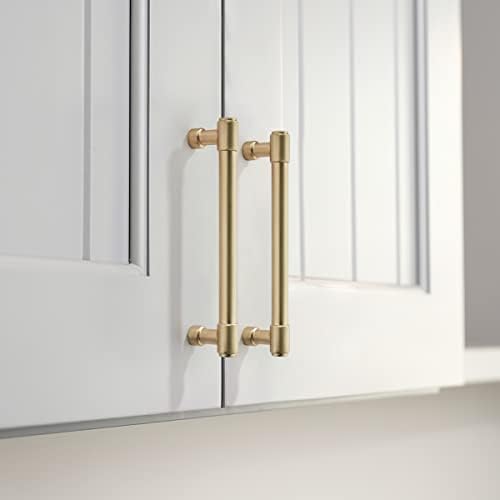 Bar Polished Chrome Cabinet Pull - 5, 5 in (128 mm) — KHTUMEWARE
