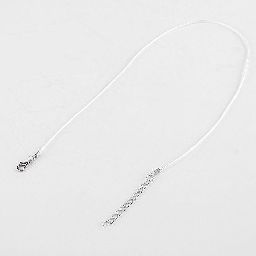 10Pcs Necklace Cord, Necklace String Rope with Clasp Bulk Waxed Cotton Cord for Charms Pendants Bracelets, Necklaces - Image 3