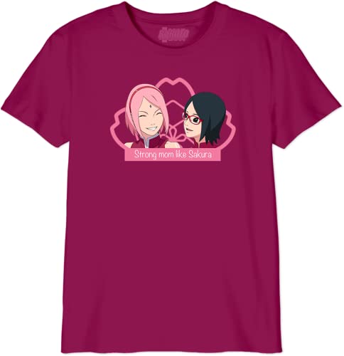 Boruto Giborutts001 Camiseta, Fucsia, 8 Años para Niñas