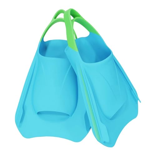 Tdoutop 2 Aletas, Accesorios Profesionales, Aletas Cortas para Subacuática, M Blue