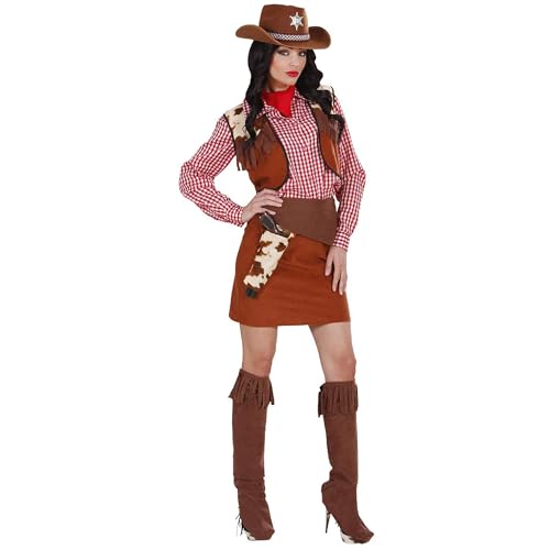 W WIDMANN MILANO Party Fashion - Kostüm Cowgirl, Western, Rodeo Girl, Ranger, Faschingskostüme
