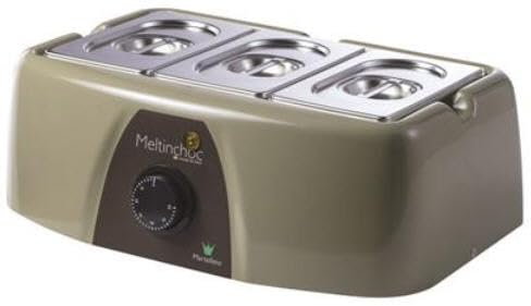 MartellatoMC107 3 Basins Analog Meltinchoc, 0.8 L Each, Plastic, Brown