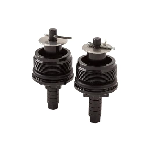 Vis réglage précharge 33 mm élimine le jeu de votre fourche d'amortisseur de moto CNC noir