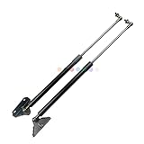 XIANGSHANG 2012-2016 スバル XV インプレッサ GP系(GP2 GP3 GP6 GP7 GPE) リアゲートダンパー バックドアダンパー リアハッチダンパー トランクダンパー 車検対応 交換用品 2本組 黒ノーマル [並行輸入品]