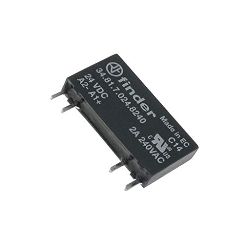 Image of 34.81.7.024.8240 Relay: Solid State Ucntrl: 16-30VDC 2A 12-240VAC PCB,Socket FIN
