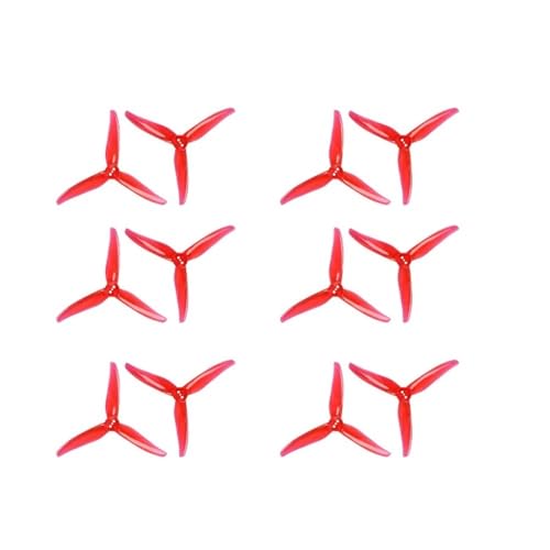 Hélice drone 4023 tripale pour toothpick racing UAV propulsion quad FPV avec moyeu 1.5mm 2mm 5mm