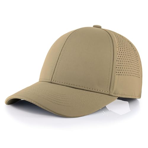 Image of CHOK.LIDS Cooling Trucker Hat Performance Cooling Mesh Back Flat Bill Hat Waterproof Dry Baseball Cap Fitted Hats for Men