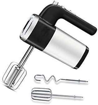 5-Speed 500W Electric Handheld Mixer Handheld Kitchen Dough Blender Double-Head Eggbeater