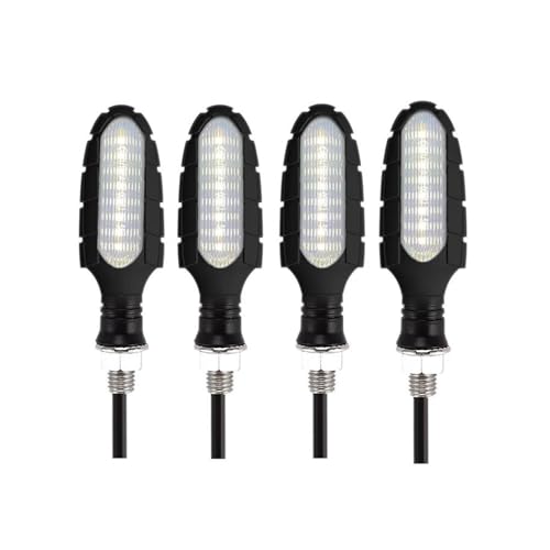 Clignotant de moto ambre 12V à lentille fumée pour personnalisation esthétique