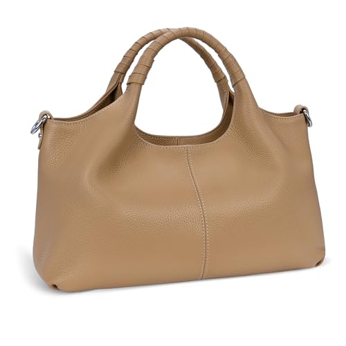 Image of Iswee Leather Satchel Women Purse and Handbag Crossbody Shoulder Bag Hobo