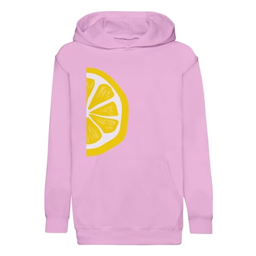 Hoodie enfant vacances au bord de la mer avec imprimé agrumes et citron