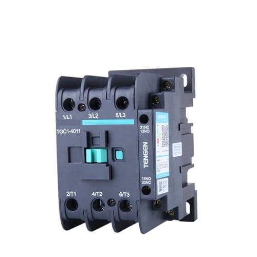 Contacteur CA TGC1-4011 triphasé 380V 220V bobine 24V 50Hz