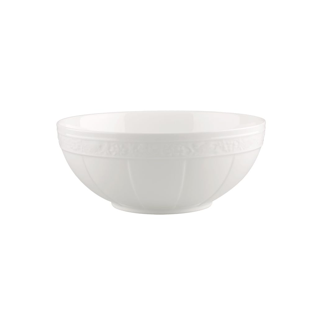 Villeroy & Boch White Pearl 24 cm Salad Bowl