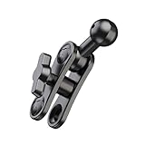 YFFSFDC ボールマウントホルダー 車用 中間マウント 17mm 360度 回転 ボールジョイント 角度調整 取り付けが簡単 スマホホルダー ドライブレコーダー カメラ 自転車・バイク・オートバイクリップマウント マウントパーツ