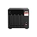 Produktbild QNAP TS-437A-8G NAS-Lösung, 32 TB, 4 Einschübe, installiert mit 4 x 8 TB Toshiba N300 Laufwerken